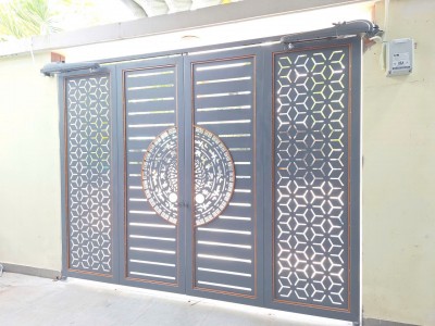 Cửa cổng tự động 4 cánh